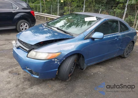 2006 Honda Civic Lx z USA, uszkodzony, nr VIN 2HGFG12606H508679